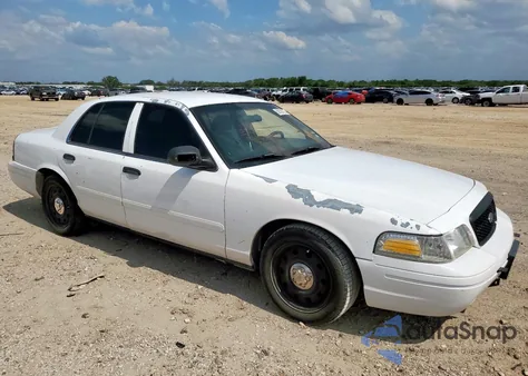 2008 Ford Crown Victoria Police Interceptor from USA, damaged, VIN 2FAHP71V28X102341
